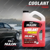 Nulon Red Coolant Premix - for Vehicles Requiring Red Type A Coolant 5L RPM-5