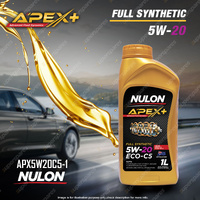 Nulon Full Synthetic APEX+ 5W-20 ECO-C5 Engine Oil 1L APX5W20C5-1 Ref SYN5W20-1