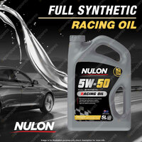 Nulon Full Synthetic 5W-50 Racing Engine Oil 5L NRO5W50-5 Ref NR5W50-5