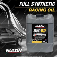 1 x Nulon Full Synthetic 5W-50 Racing Engine Car Oil 20L NRO5W50-20