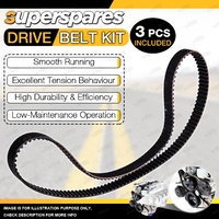Superspares Alt & P/S & A/C Drive Belt for Ford Cougar 2.5L LCBC 10/1999-3/2004