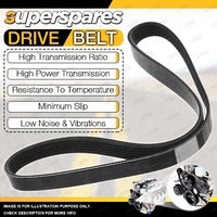 Superspares Drive Belt for Nissan X-Trail T30 2.5L 16V MPFI QR25DE 2001-2007