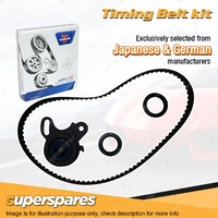 Superspares Timing Belt Kit for Mitsubishi Lancer CA 1.5L 4cyl 4G15 Ref KTBA063