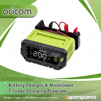 Oricom 20Amp Battery Charger and Maintainer - 7-Stage Charging Program BC210
