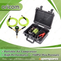 Oricom Portable Air Compressor Kit - with MTDi2 Infl / Defl 2 Tyres AIR30KIT