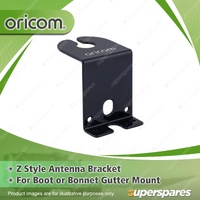 Oricom Z Style Antenna Bracket - for Boot or Bonnet Mount Black BR100BK