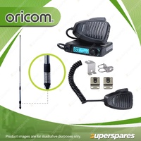 Oricom 5 Watt UHF CB Radio & 6.5dBi Antenna & Microphone & Mounting Bracket