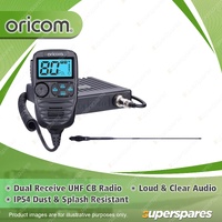 Oricom Premium UHF CB Radio - with 6.5dBi Ground Independent Antenna DTX4200XVP