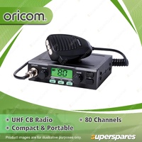 Oricom 5 Watt Compact UHF CB Radio - with Heavy Duty Microphone UHF028