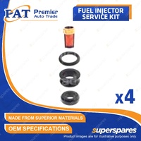4 Pcs Fuel Injector Service Kit for Toyota Camry SXV10 Carina Celica Corona MR2
