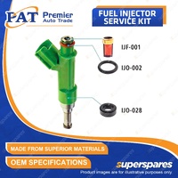 1 Pc Fuel Injector Service Kit for Toyota Corolla ZRE 142 144 152 Camry Allion