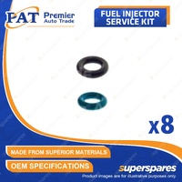 8 Pcs Fuel Injector Service Kit for Holden Commodore VE VF Calais Caprice WN WM