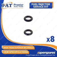 8 Pcs PAT Fuel Injector Service Kits for Jeep Commander 4.7L 3Y5 V8 16V 06-10