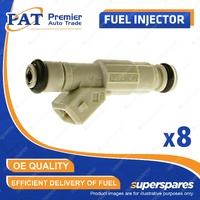 8x PAT Fuel Injectors for Holden Commodore Berlina VU VG VN VP VR VS VT VX VY VZ