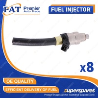 8 Pcs PAT Fuel Injectors for Land Rover Range Rover Classic 3.5L EFi 1986-1991