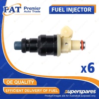 6 Pcs Fuel Injectors for Mitsubishi Diamante Magna Pajero NF NG NK NJ NH VR VS
