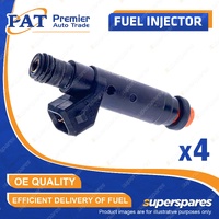 4 Pcs PAT Fuel Injectors for Toyota Altezza RS200 SXE10R Corolla AE86 AE93 AE82