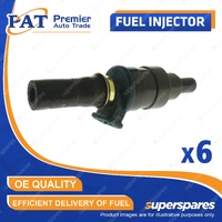 6 Pcs PAT Fuel Injectors for Volvo 164 3.0L B30E 6Cyl 06/1973-07/1974