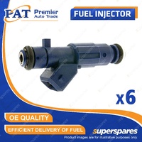 6 Pcs PAT Fuel Injector for Ford Fairmont Falcon Fairlane BF BA Territory SX SY