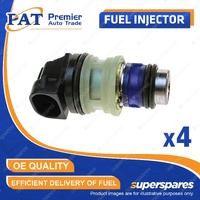 4 Pcs PAT Fuel Injectors for Holden Astra LD Barina SB Combo SB 1.4 1.6L 87-97