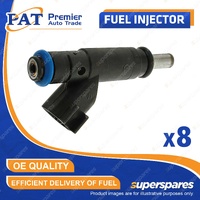 8 Pcs PAT Fuel Injectors for Jeep Commander XH Grand Cherokee WH 4.7L 5.7L
