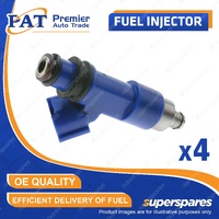 4 Pcs Fuel Injectors for Subaru Forester Impreza G11 Legacy Liberty Outback WRX
