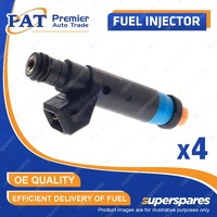 4 Pcs PAT Fuel Injectors for Mitsubishi Lancer EVO CT CY CE CP CZ RVR 2.0L 875cc