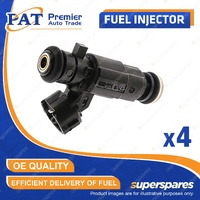 4 Pcs PAT Fuel Injectors for Hyundai Accent LC LS Getz TB Lavita Matrix 00-11