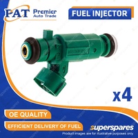 4 Pcs PAT Fuel Injectors for Hyundai Accent MC 1.6L G4ED CVVT 09/2005-06/2009