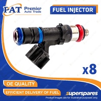 8 Pcs PAT Fuel Injectors for Holden Commodore VE VZ Statesman WM 6.0L LS2 06-08