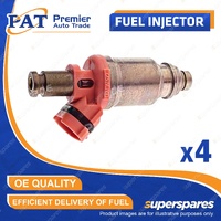 4 Pcs PAT Fuel Injectors for Toyota Celica ST182 ST183 MR2 SW20 2.0L 3S-GE 89-93