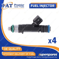 4 Pcs PAT Fuel Injectors for Ford Focus LS LT LV LR 2.0L I4 16V 1998-2011