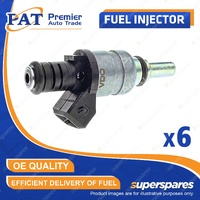 6 Pcs Fuel Injectors for BMW 320Ci 320i 323Ci 323i 325Ci 325i 325ti 328Ci E46