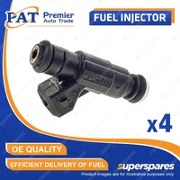 4 Pcs PAT Fuel Injectors for Volkswagen Golf Mk 4 Polo GTi New Beetle 1.8L