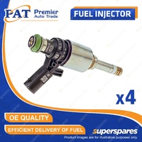 4 Pcs PAT Fuel Injectors for Audi A4 B8 A5 A6 C7 Q3 8U Q5 8R TT 8J 2.0L