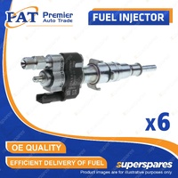 6 Pcs PAT Fuel Injectors for BMW 1 3 7 Series E82 E88 E90 E91 E92 E93 X6 Z4 E89