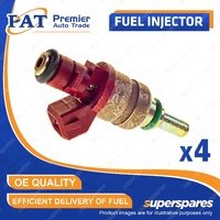 4 Pcs PAT Fuel Injectors for Benz C-Class W203 W204 E200 W211 CLK W209 CLC W203
