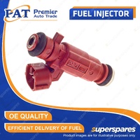 1 x PAT Fuel Injector for Hyundai H-1 i-Load i-Max TQ 2.4 Litre 4 Cyl G4KG 07-On