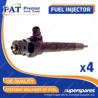 4 Pcs PAT Fuel Injectors for Skoda Octavia 1Z Superb 3T Yeti 5L 2.0L 2010-2017