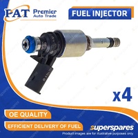 4 Pcs PAT Fuel Injectors for Hyundai i30 GD i40 VF ix35 LM 2.0L G4NC 2011-2023