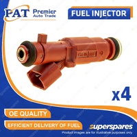4 Pcs PAT Fuel Injectors for Hyundai Elantra AD i30 GD Kona OS Veloster JS 12-23