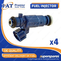 4 Pcs PAT Fuel Injectors for Hyundai i30 FD GD 1.6L G4FC G4FG 04/2008-05/2015