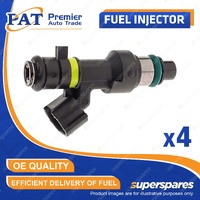4 Pcs Fuel Injectors for Nissan X-Trail T30 Murano Z50 Presage U30 U31 2.0L 2.5L