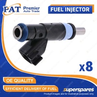 8 Pcs PAT Fuel Injectors for Chrysler 300 SRT-8 6.4L ESG V8 16V 2012-2024