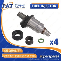 4 Pcs PAT Fuel Injectors for Honda Civic EK1 EK2 Civic Ferio EK3 Integra DB6 DC1