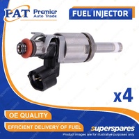 4 Pcs PAT Fuel Injectors for Mazda CX-5 KE KF CX-9 TC 2.5L PY PY-T 2013-2023