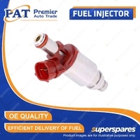 1 x PAT Fuel Injector for Holden Nova GS LF LG 1.8 7AFE I4 Sedan Hatchback 92-97