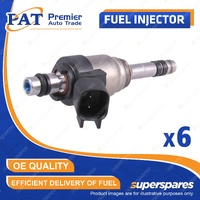 6 Pcs PAT Fuel Injectors for Hyundai Genesis DH 3.8L G6DJ 11/2014-2023
