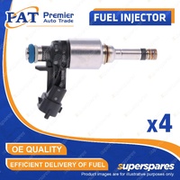 4 Pcs PAT Fuel Injectors for Kia Pro Ceed JD 1.6L G4FJ 03/2014-02/2016