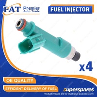 4 Pcs PAT Fuel Injectors for Suzuki Escudo Grand Vitara JB424 JT Kizashi FR 2.4L